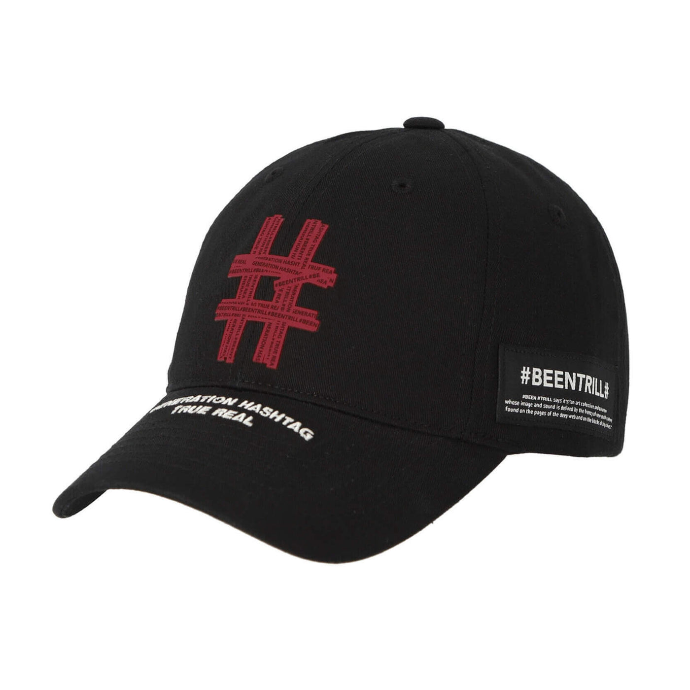 Hashtag Baseball Cap Adjustable Cotton Stylish Hat