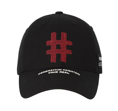 Hashtag Baseball Cap Adjustable Cotton Stylish Hat