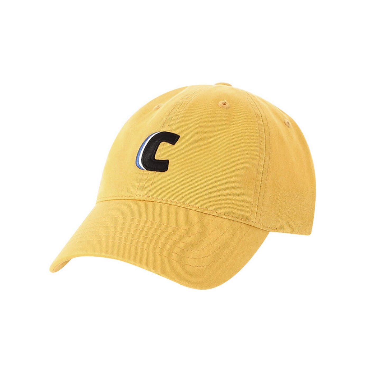 men_women_cotton_sport_hat_baseball_cap_yellow