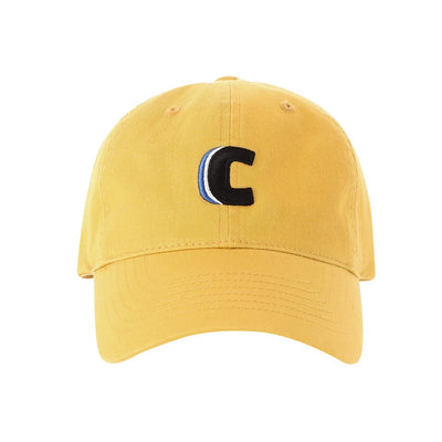 men_women_cotton_sport_hat_baseball_cap_yellow