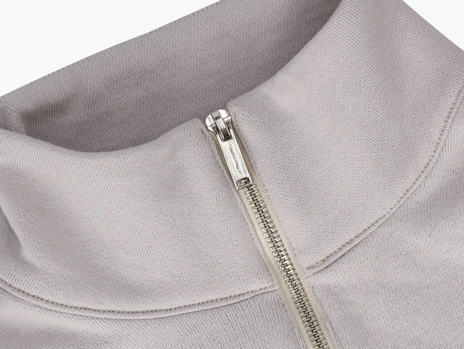 men-women-comfort-oversized-crewneck-loose-fit-sweatshirt-long-sleeve-half-zip-sweater-simple-design-pullover-casual-plain-tops-teens-mtm-light-beige-black