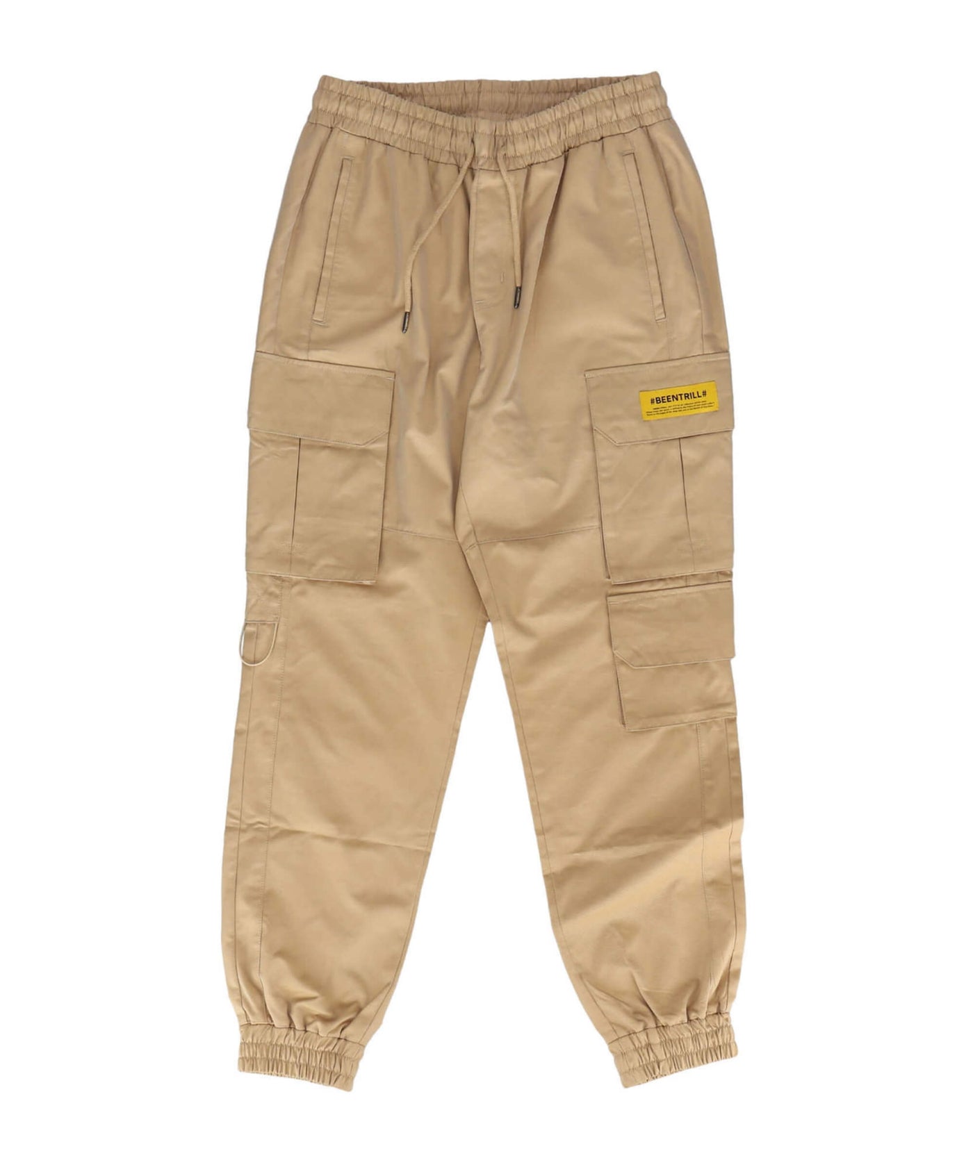 men-women-teens-comfortable-multi-pockets-cargo-joggers-pants-beige-khaki-black